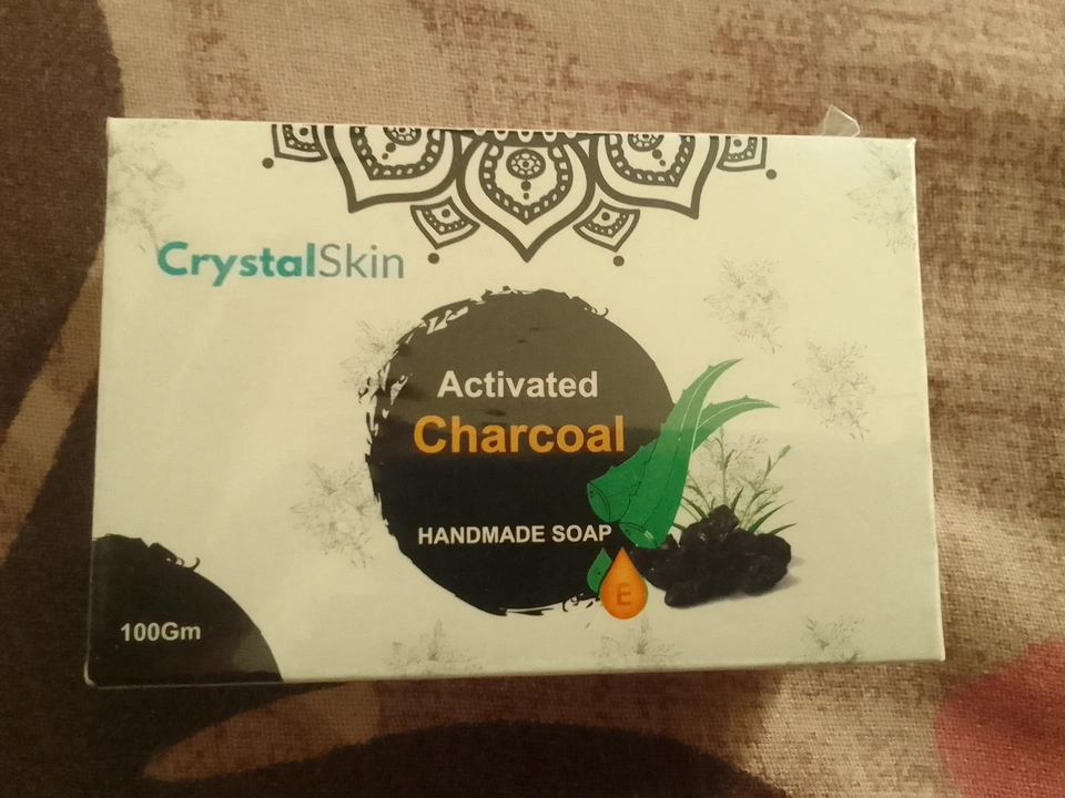 Crystal Skin Activated Charcoal Bath Soap uploaded by Ishan foods on 7/26/2023