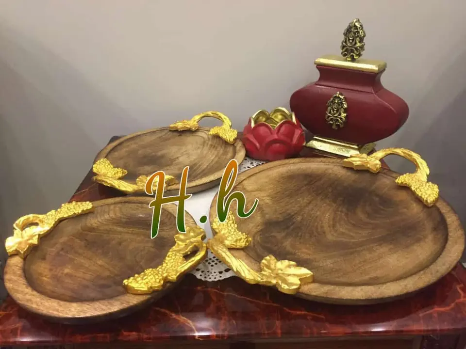 Mango Wood Tray & Bowl Collection  uploaded by Hina Handicrafts on 7/26/2023