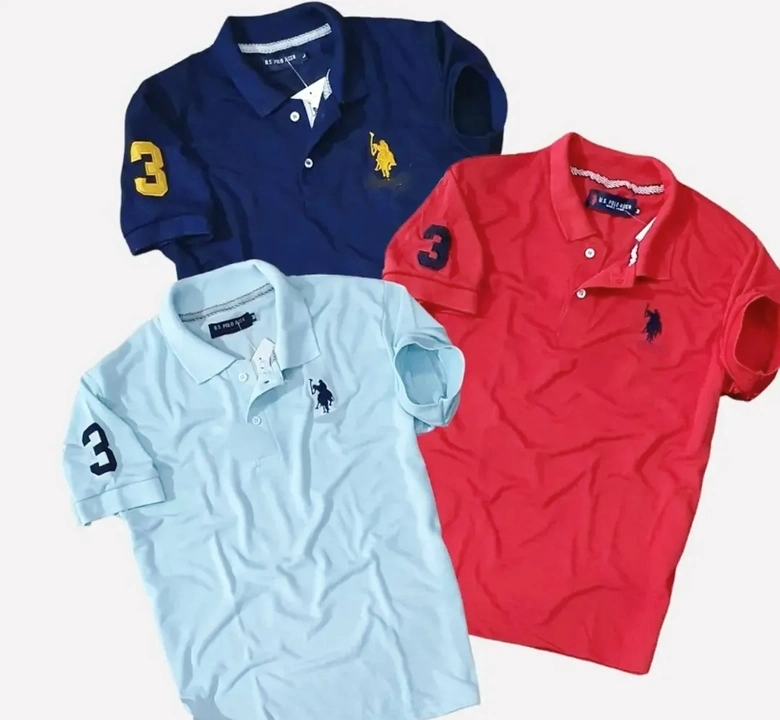 Stunning Matty Cotton Self Pattern Polos For Men- 3 Pieces
 uploaded by JALIYAN SALES on 7/26/2023