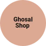 Business logo of Ghosal shop