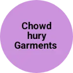 Business logo of Chowdhury garments