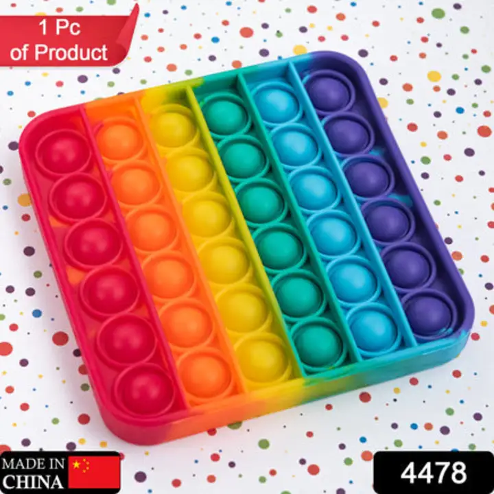 4478 Square Popit Toy Special Needs Silicone Stress... uploaded by DeoDap on 7/27/2023