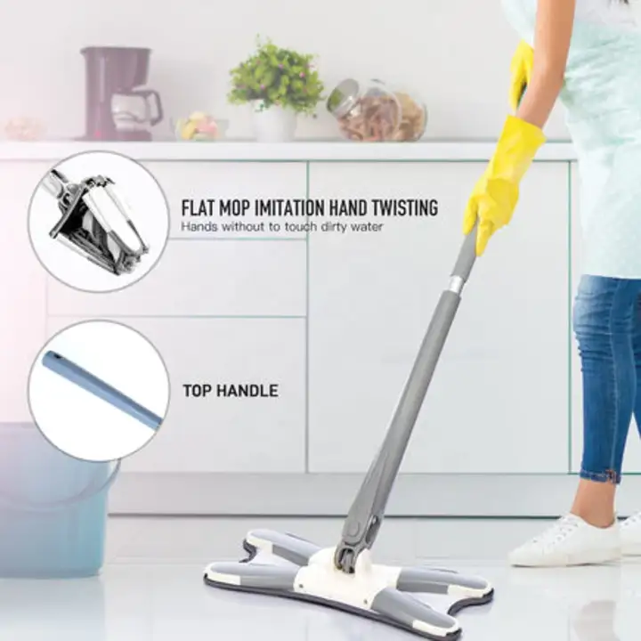 4874 X Shape Mop or Floor Cleaning Hands-Free... uploaded by DeoDap on 7/27/2023
