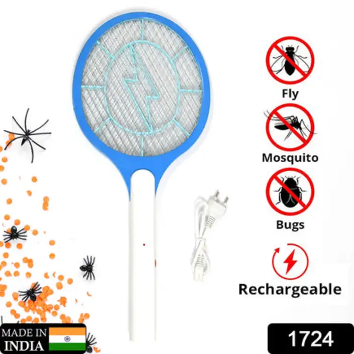 1724 Mosquito Killer Racket Rechargeable Handheld Electric Fly... uploaded by DeoDap on 7/27/2023