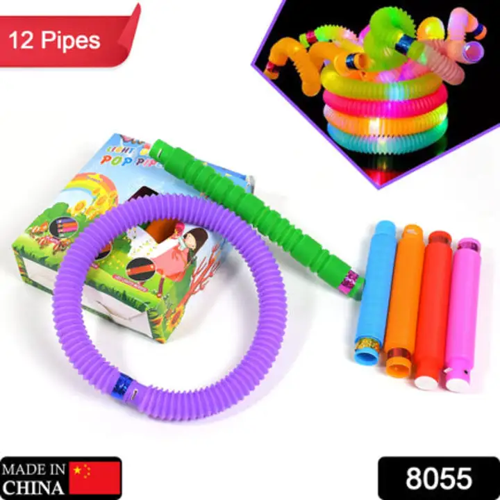 8055 Mini Pop Tubes, Colourful Tubes Sensory Toys... uploaded by DeoDap on 7/27/2023