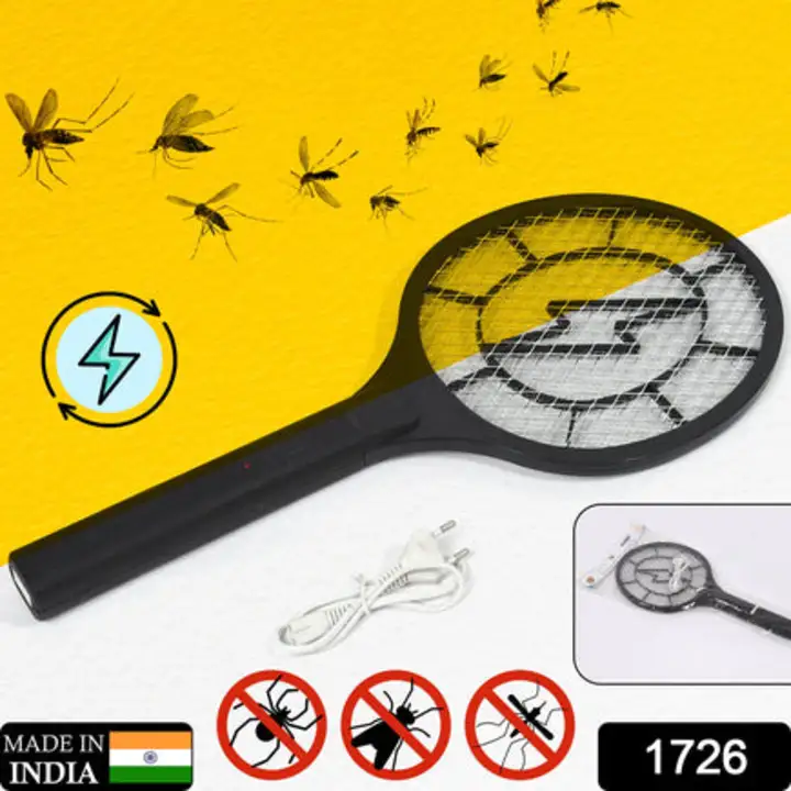 1726 Mosquito Killer Racket Rechargeable Handheld Electric Fly... uploaded by DeoDap on 7/27/2023