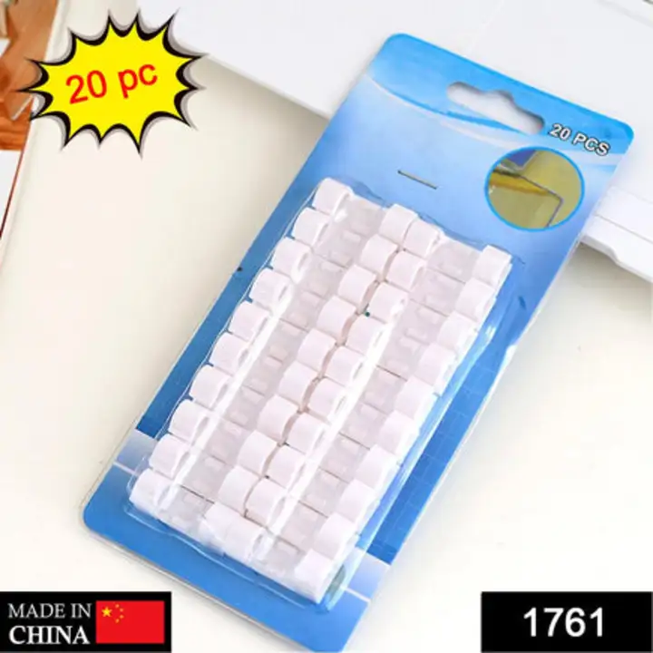 1761 Self Adhesive Cable Clips Wire Manage Holder... uploaded by DeoDap on 7/27/2023