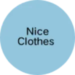 Business logo of Nice clothes