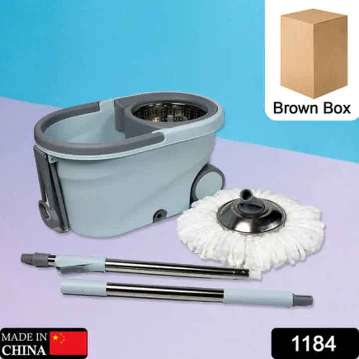 1184 Quick Spin Mop With Steel Spin, Bucket... uploaded by DeoDap on 7/27/2023