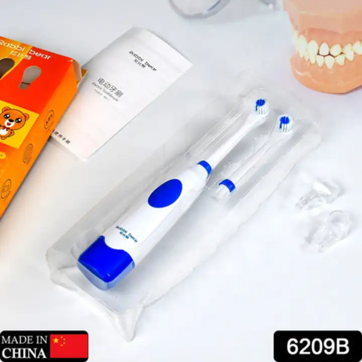 6209B Electric Toothbrush Rechargeable Premium Brush Waterproof Brush... uploaded by DeoDap on 7/27/2023
