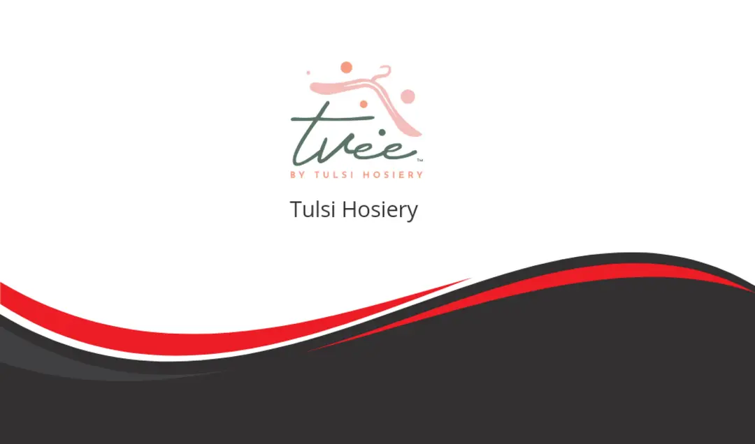 Visiting card store images of Tulsi Hosiery 