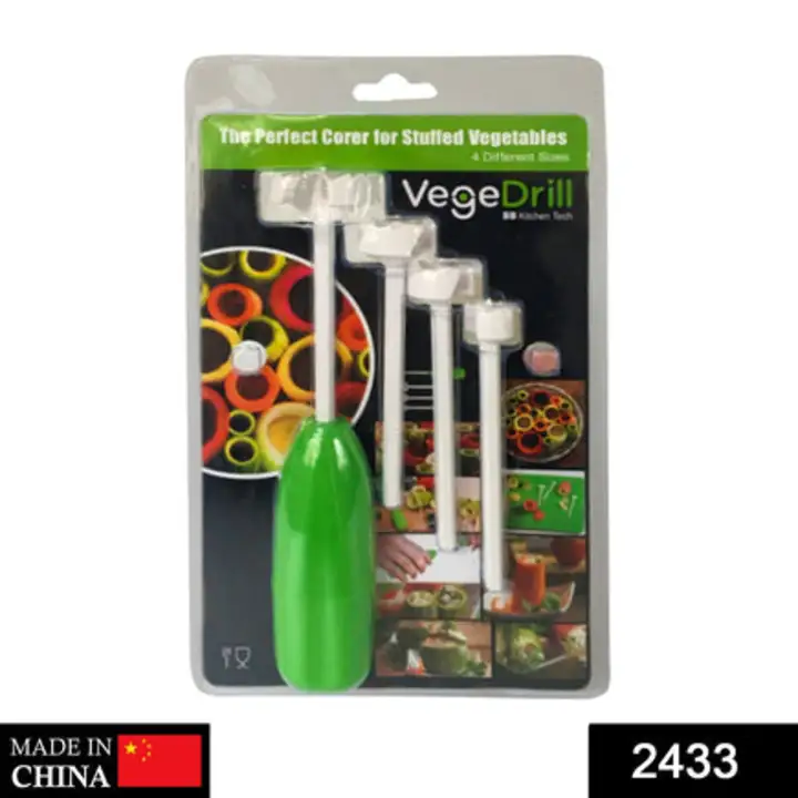 2433 Veg Drill Vegetable Spiralizer Digging for Stuffed... uploaded by DeoDap on 7/27/2023
