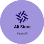 Business logo of Ali store