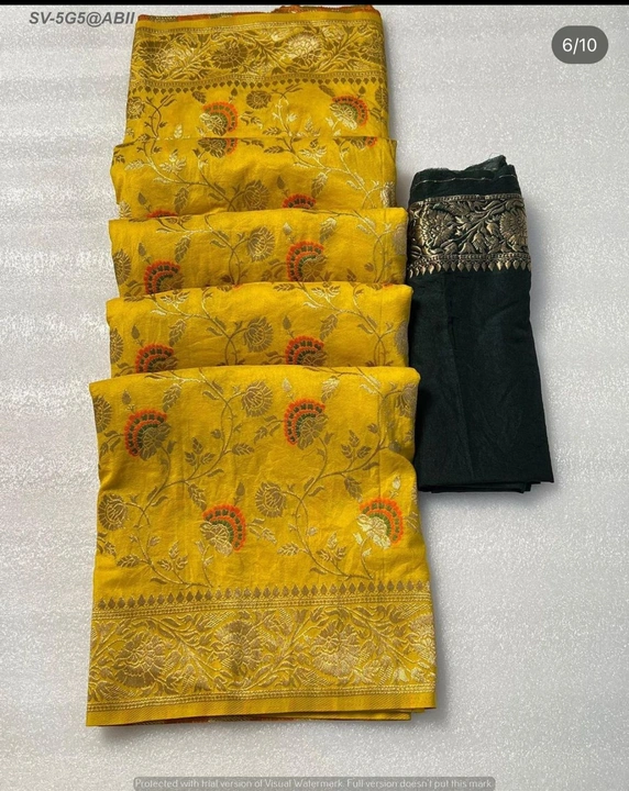 Dola silk saree uploaded by Suyukti Creation on 7/27/2023