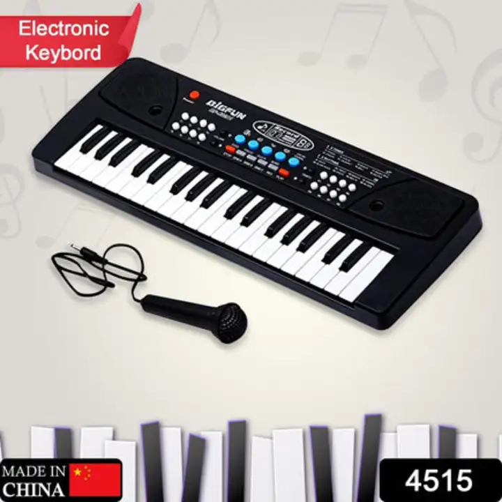 4515 Piano Musical Keyboard With Mic 37 Music... uploaded by DeoDap on 7/27/2023
