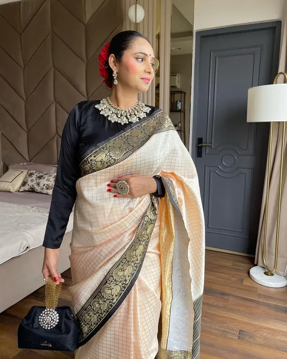 Designer Heavy Weaving Work Banarasi Silk Saree - Silk Zone