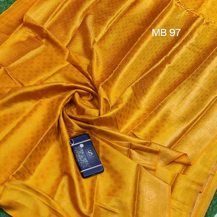 Mulbery Soft Broced silk Saree with BP uploaded by Atropos Fasion on 7/27/2023