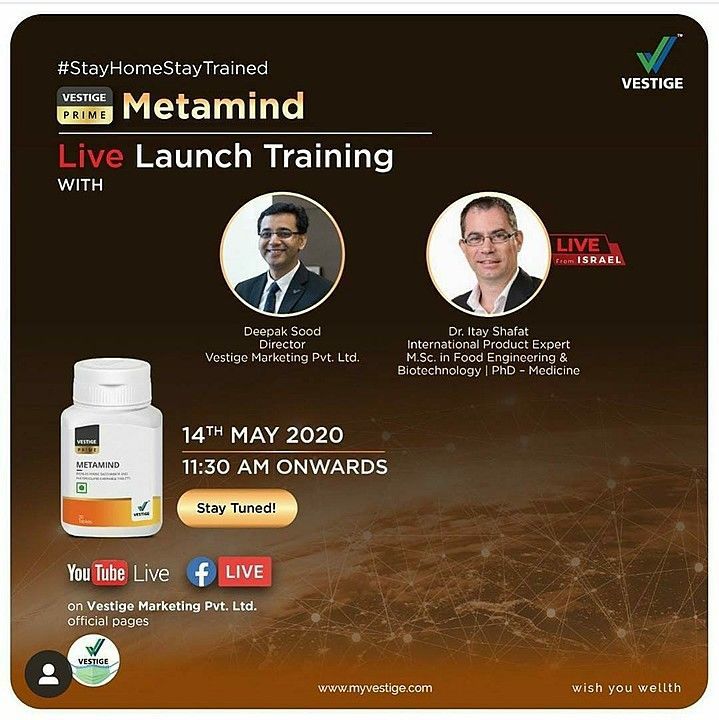 Vestige Prime Metamind( latest launch) uploaded by Vestige Marketing Private Limited on 5/15/2020