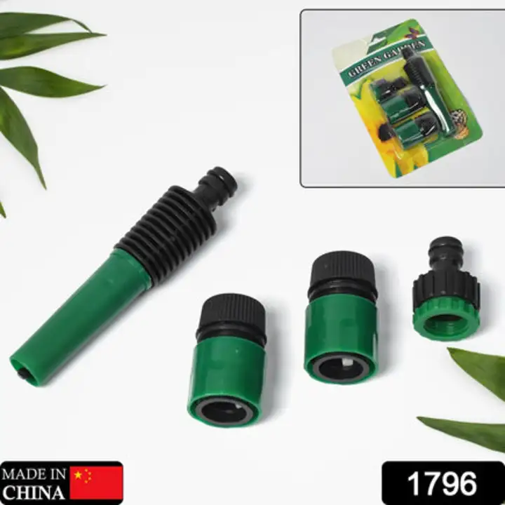1796 Water Hose Pipe Tap Nozzle Connector Set... uploaded by DeoDap on 7/27/2023