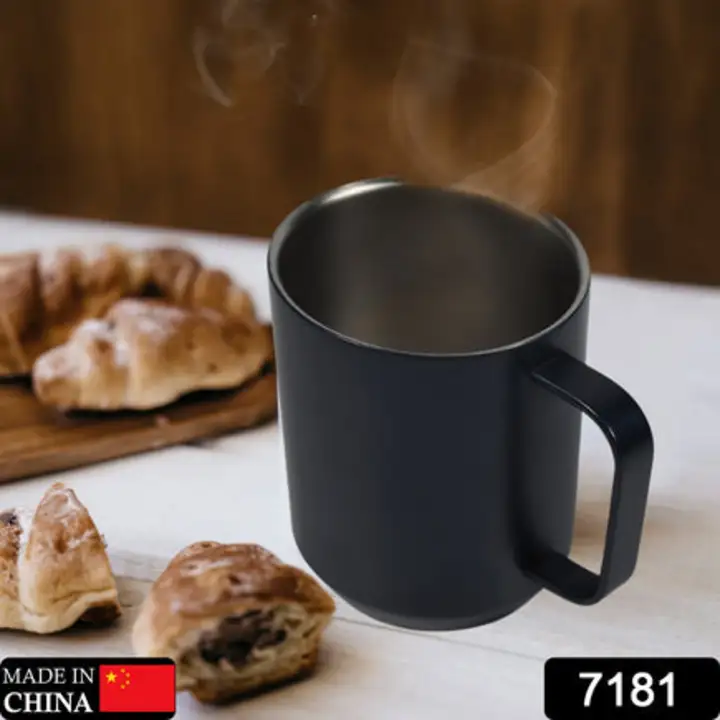 7181 STEEL COFFEE MUG PREMIUM CUP FOR COFFEE... uploaded by DeoDap on 7/27/2023
