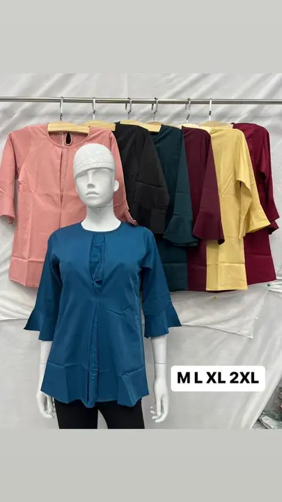 LADIES TOPS SIZE M TO 3XL uploaded by LIYANA GARMENTS  on 7/27/2023