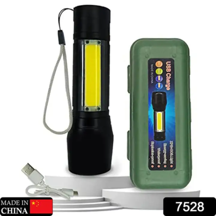 7528 Mini Search Rechargeable LED Long Range Flashlight... uploaded by DeoDap on 7/27/2023