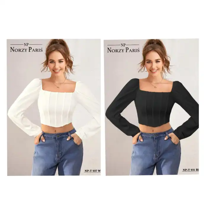 Girls crops top uploaded by Mulberry lifestyle on 7/27/2023