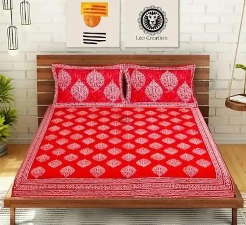 Post image Hey! Checkout my new product called
Bedsheet(6/7 size) 2 pillow cover.