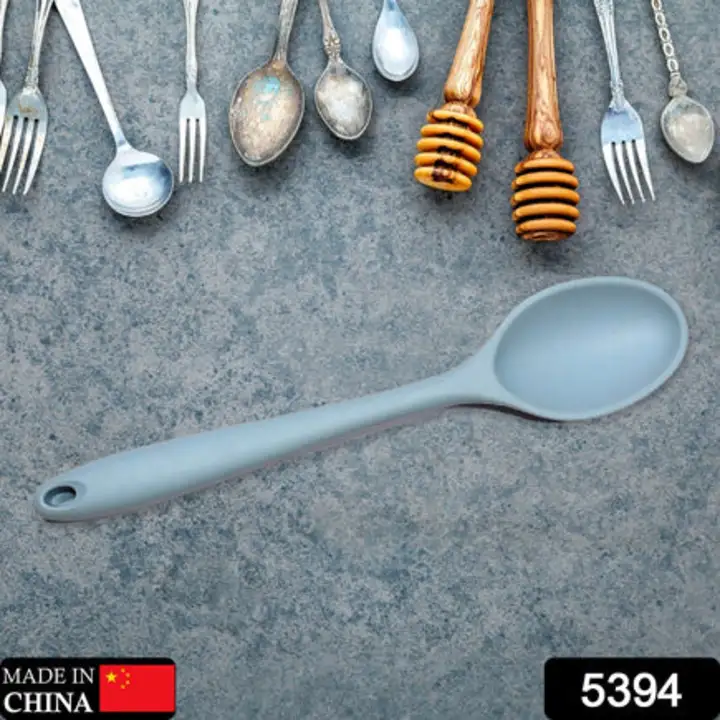5394 LARGE SILICONE KITCHEN SPOON LONG HANDLE COOKING... uploaded by DeoDap on 7/27/2023