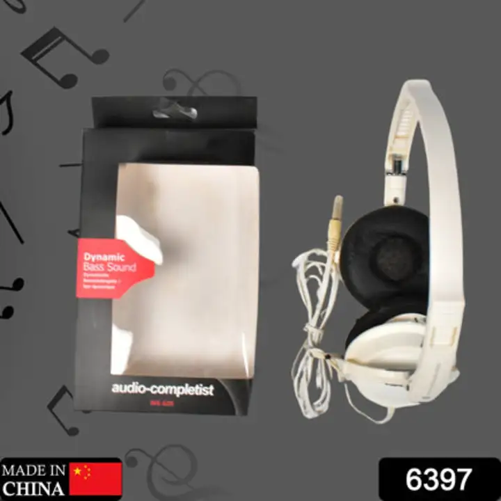 6397 FOLD ABLE STEREO HEADPHONES FOR MOBILES, DJ... uploaded by DeoDap on 7/27/2023