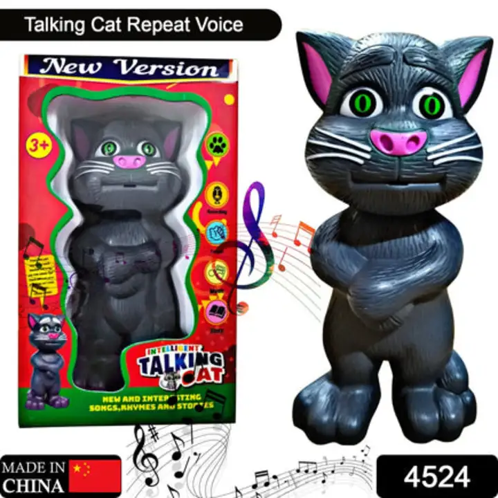4524 Talking, Mimicry, Touching Tom Cat Intelligent Interactive... uploaded by DeoDap on 7/27/2023