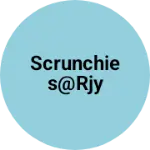 Business logo of Scrunchies@rjy