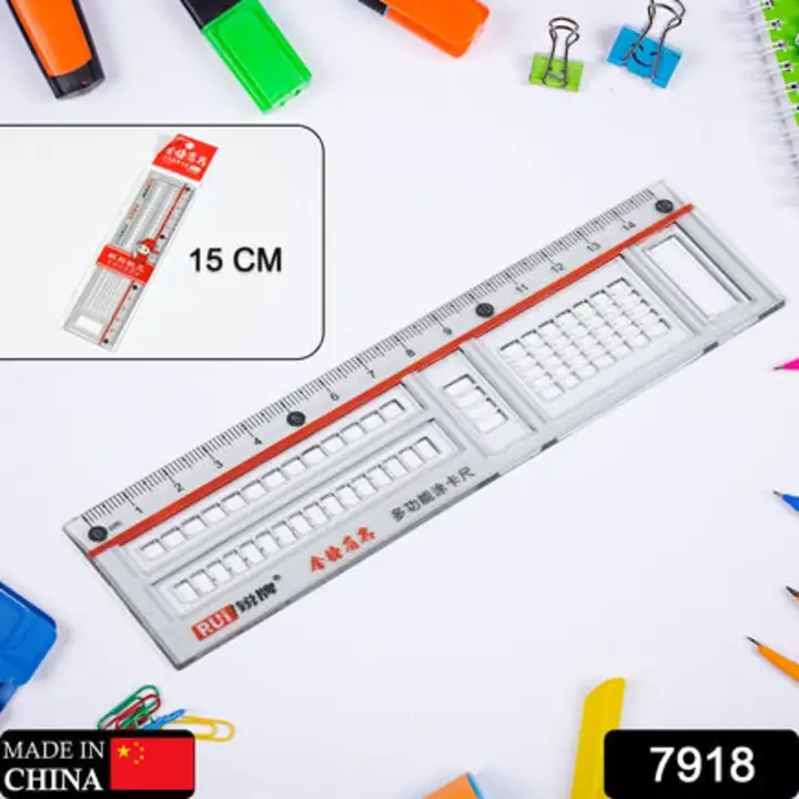 7918 Plastic Ruler Scale Durable & Sturdy Transparent... uploaded by DeoDap on 7/27/2023