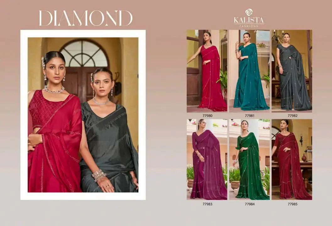 KALISTA diamond uploaded by Vishwam fabrics pvt ltd  on 7/27/2023