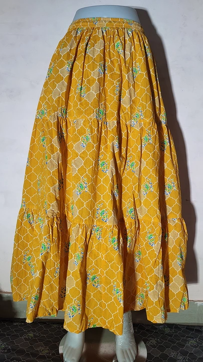 Cotton printed skirt  uploaded by V-KASH FAB  on 7/27/2023