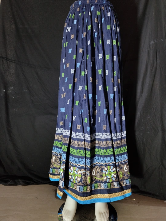 Rayon printed skirt  uploaded by Vikash Fab on 7/27/2023