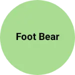 Business logo of Foot bear