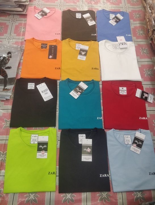 Zara Plain / Solid t-shirts uploaded by MENVERSE on 3/17/2021