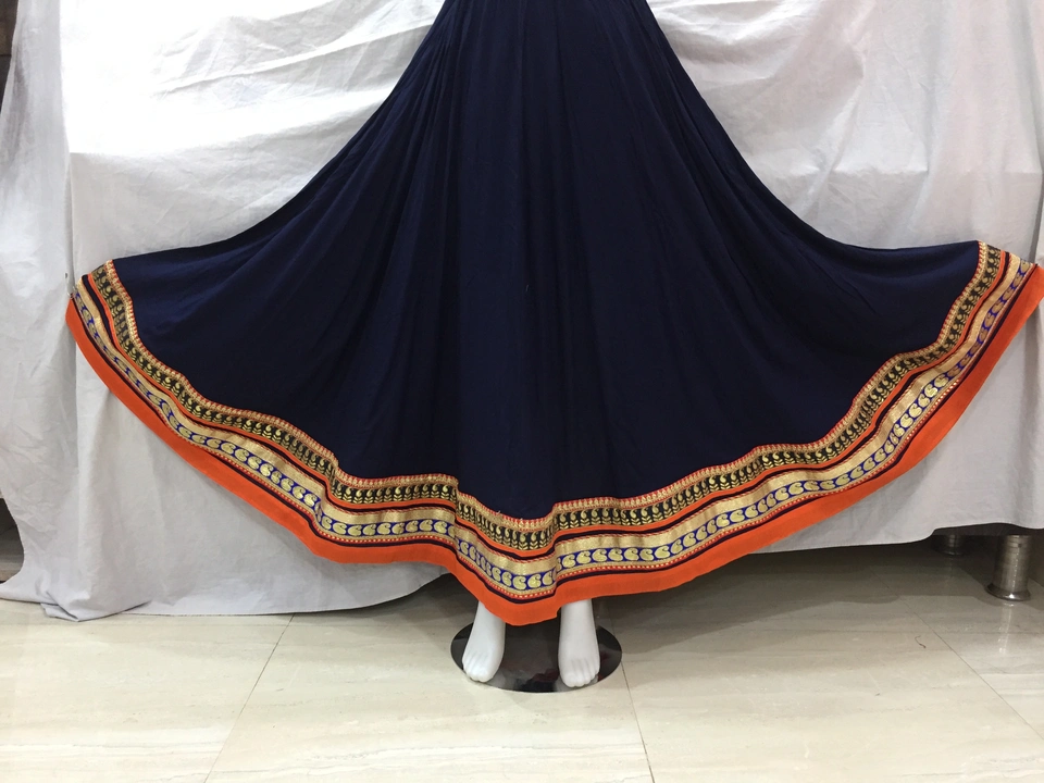 Rayon Kali cut skirt  uploaded by V-KASH FAB  on 7/27/2023