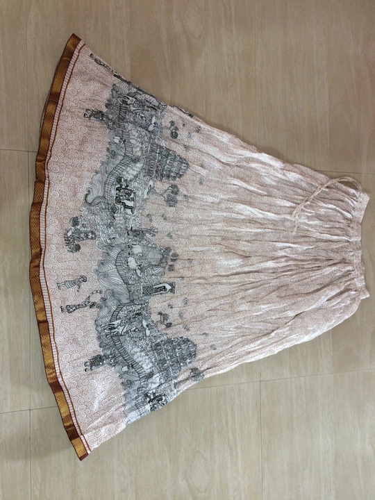 Cotton mix print skirt  uploaded by V-KASH FAB  on 7/27/2023