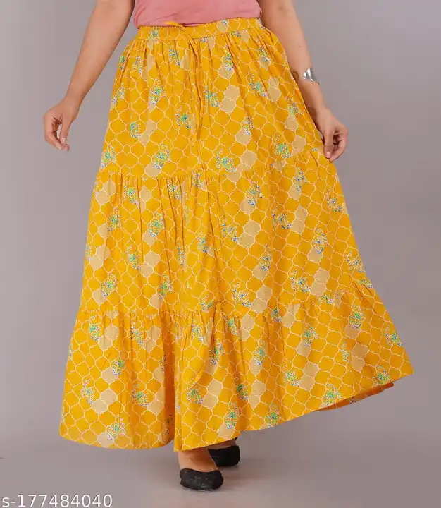 Cotton printed skirt  uploaded by Vikash Fab on 7/27/2023