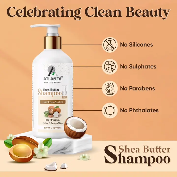 Shea butter shampoo  uploaded by business on 7/27/2023