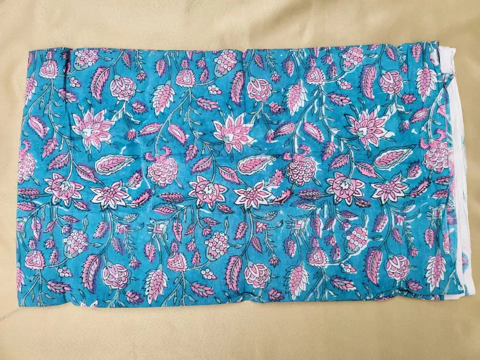 Bagru Hand block printed pure cotton running fabrics  uploaded by The print house  on 7/27/2023