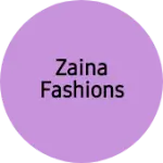Business logo of Zaina fashions
