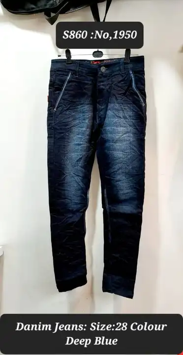 Men's Jeans singel pic Delivery  uploaded by Lovely Garments on 7/28/2023