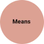 Business logo of Means