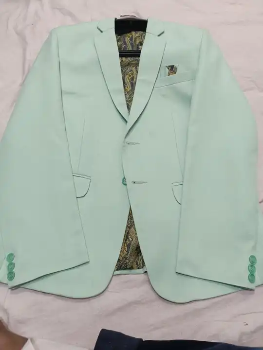 Blazer suit three peace five peace  uploaded by A black jack ethnic wear on 7/28/2023