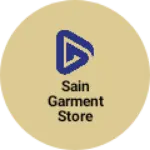 Business logo of Sain garment store