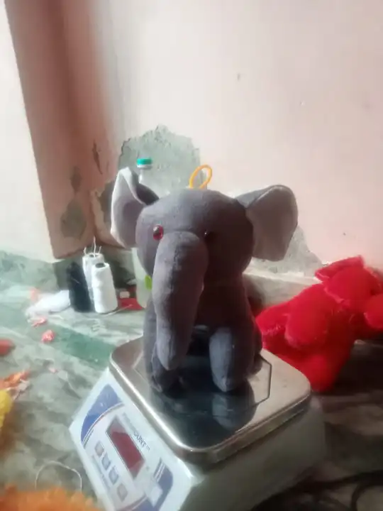 Elephant teddy bear  uploaded by Shree shyam toys on 7/28/2023