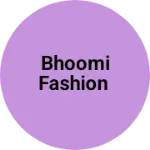 Business logo of Bhoomi fashion